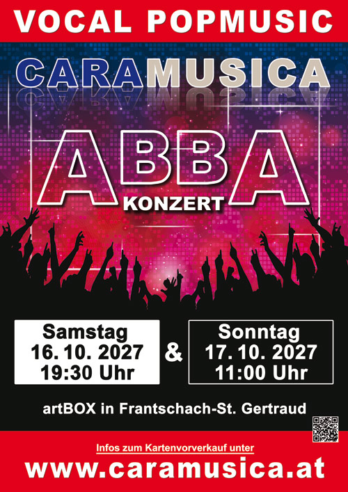  KONZERT CaraMusica Plakat